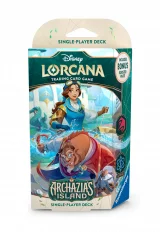 Karetní hra Lorcana: Azurite Sea - Ruby / Sapphire Starter Deck (Belle & Beast)