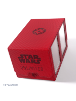 Krabička na karty Gamegenic -  Star Wars: Unlimited Double Deck Pod Red